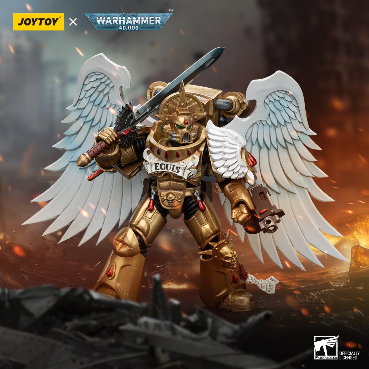 Amazon.co.jp: JOYTOY ウォーハンマー 40K ブラッドエンジェル サンガ